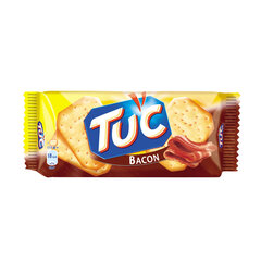 Печенье Tuc Crackers со вкусом копченого бекона 100г цена и информация | Сладости | pigu.lt