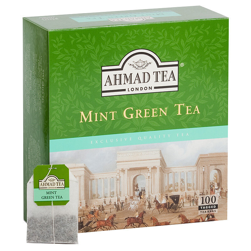 Ahmad mėtinė žalioji arbata цена и информация | Arbata | pigu.lt