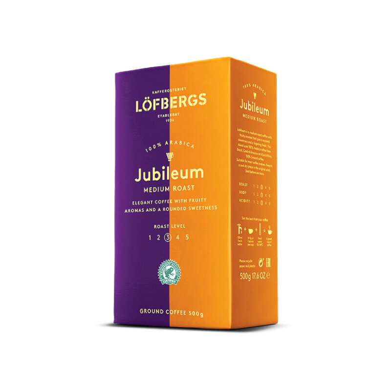 Lofbergs Lila Jubileum malta kava, 500 g. цена и информация | Kava, kakava | pigu.lt