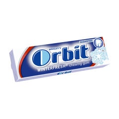 Жевательная резинка Orbit Winterfresh, 14 г цена и информация | Сладости | pigu.lt