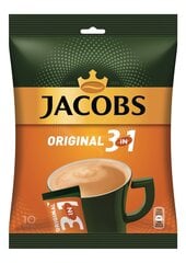 Растворимый кофейный напиток Jacobs, 10 шт. цена и информация | Кофе, какао | pigu.lt