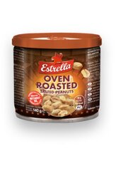 Kepinti žemės riešutai su druska, Estrella Oven Roast, 140 g kaina ir informacija | Užkandžiai, traškučiai | pigu.lt