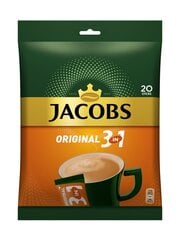 Напиток растворимого кофе Jacobs, 20 шт. цена и информация | Кофе, какао | pigu.lt