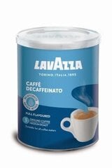 Кофе Lavazza Caffe Decaffeinato молотый, 250г в банке цена и информация | Кофе, какао | pigu.lt