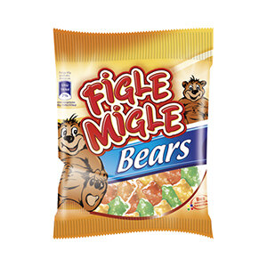 Guminukai Figle Migle Bears, 80 g kaina ir informacija | Saldumynai | pigu.lt