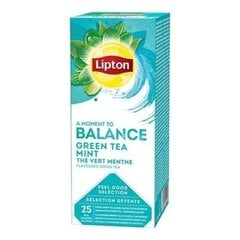 Lipton žalioji arbata su šaltmėtėmis, 25 vnt. po 1,6 g kaina ir informacija | Lipton Maisto prekės | pigu.lt