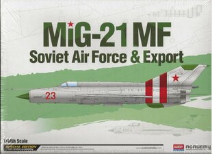 Klijuojamas Modelis Academy 12311 Mig-21 MF Air Force & Export 1/48 kaina ir informacija | Klijuojami modeliai | pigu.lt