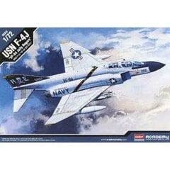 Сборная модель Academy 12529 USN F-4J VF-84 Jolly Rogers 1/72 цена и информация | Склеиваемые модели | pigu.lt