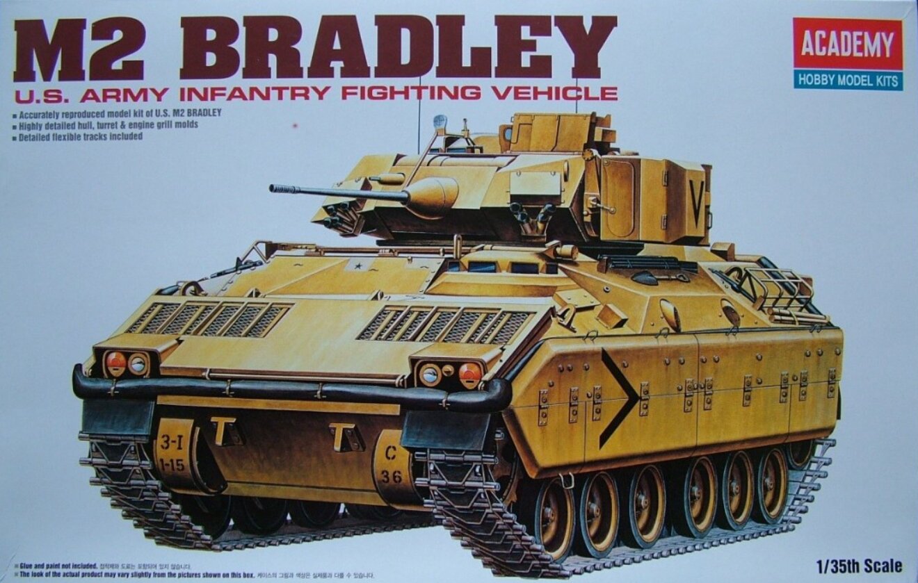 Klijuojamas Modelis Academy 13237 M2 BRADLEY IFV 1/35 kaina ir informacija | Klijuojami modeliai | pigu.lt