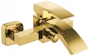 Vonios dušo komplektas su maišytuvu Mexen Libra R-45, Gold цена и информация | Смесители | pigu.lt