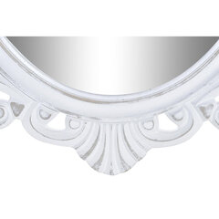 Настенное зеркало DKD Home Decor MDF, белое (49 x 2 x 70 см) цена и информация | Зеркала | pigu.lt