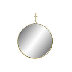 Sieninis veidrodis DKD Home Decor Veidrodis Auksinis Metalinis (72 x 2 x 91,5 cm) kaina ir informacija | Veidrodžiai | pigu.lt