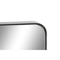 Sieninis veidrodis DKD Home Decor Veidrodis Juoda Metalinis (30 x 3 x 150 cm) kaina ir informacija | Veidrodžiai | pigu.lt