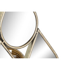 Sieninis veidrodis DKD Home Decor Veidrodis Auksinis Metalinis (49,5 x 2,5 x 99 cm) kaina ir informacija | Veidrodžiai | pigu.lt