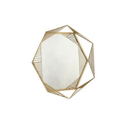 Настенное зеркало DKD Home Decor, позолоченное железо (54 x 5 x 47 см) цена и информация | Зеркала | pigu.lt