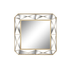 Sieninis veidrodis DKD Home Decor Veidrodis Auksinis Metalinis (70 x 5,5 x 70 cm) kaina ir informacija | Veidrodžiai | pigu.lt