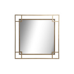 Настенное зеркало DKD Home Decor, позолоченный металл (55 x 2.8 x 55 см) цена и информация | Зеркала | pigu.lt