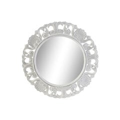 Настенное зеркало DKD Home Decor Зеркало MDF Белый (47 x 2 x 47 cm) цена и информация | Зеркала | pigu.lt