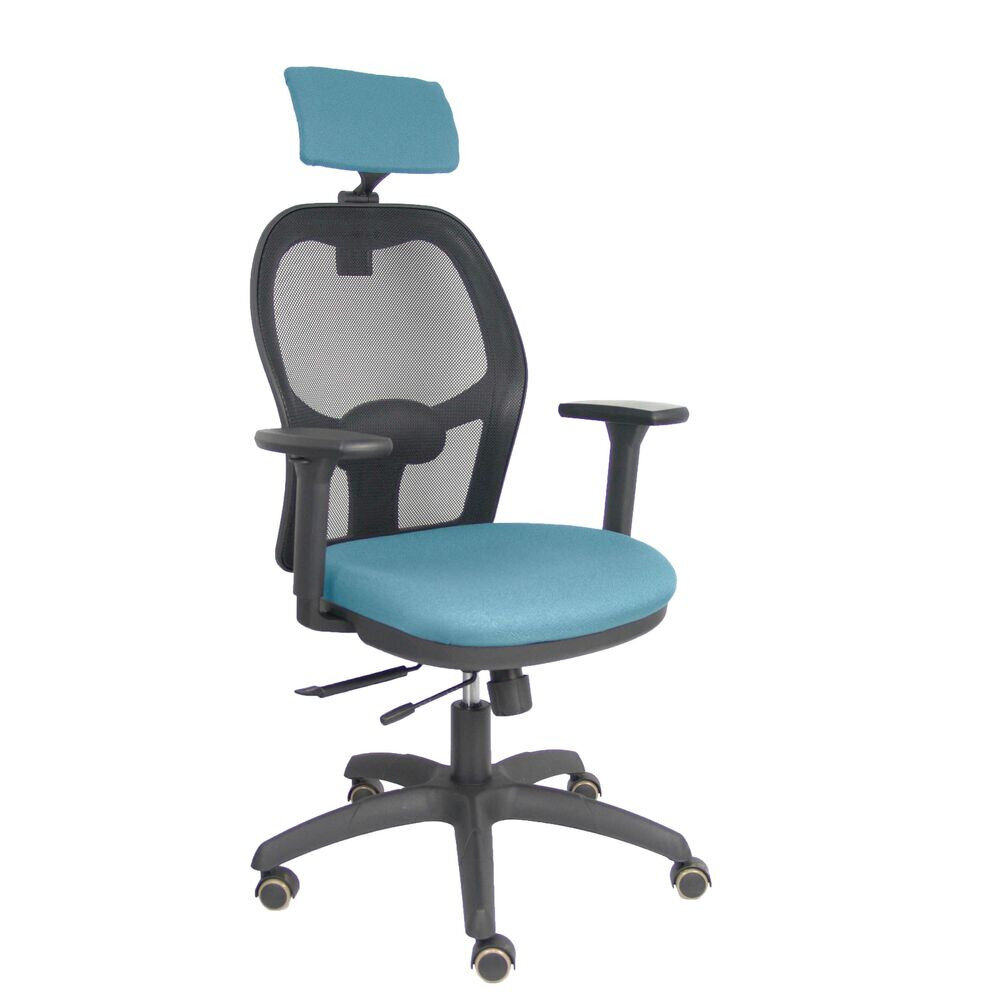 Ofiso kėdė su atrama galvai P&C B3DRPCR, šviesiai mėlyna kaina ir informacija | Biuro kėdės | pigu.lt
