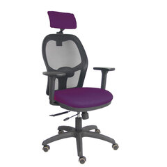 Ofiso kėdė su atrama galvai P&C B3DRPCR, purpurinė kaina ir informacija | Biuro kėdės | pigu.lt