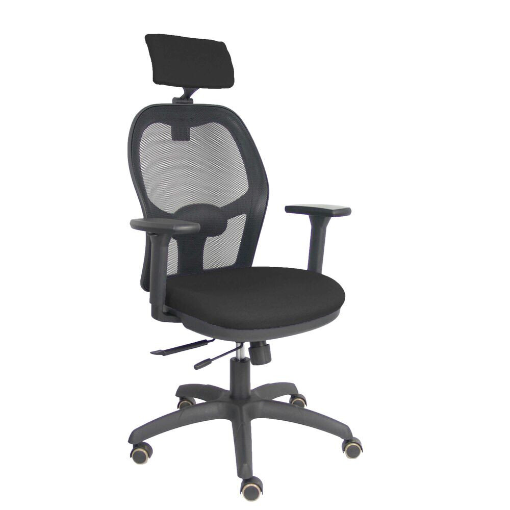 Ofiso kėdė su atrama galvai P&C B3DRPCR, juoda kaina ir informacija | Biuro kėdės | pigu.lt