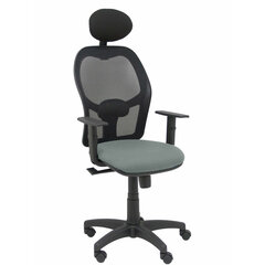 Ofiso kėdė su atrama galvai P&C B10CRNC, pilka kaina ir informacija | Biuro kėdės | pigu.lt