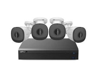 WRL CAMERA SECURITY KIT/KIT/NVR1104HSW-S2/4-F22FE IMOU kaina ir informacija | Stebėjimo kameros | pigu.lt