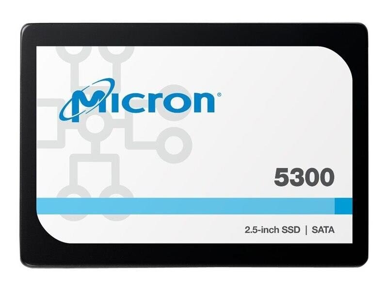 Micron 5300 PRO/MTFDDAK3T8TDS цена и информация | Vidiniai kietieji diskai (HDD, SSD, Hybrid) | pigu.lt