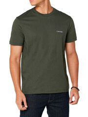 Calvin Klein marškinėliai vyrams, žali kaina ir informacija | Vyriški marškinėliai | pigu.lt