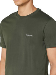 Calvin Klein marškinėliai vyrams, žali kaina ir informacija | Vyriški marškinėliai | pigu.lt