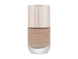 Основа под макияж Clarins Everlasting Youth Fluid Foundation Spf15 108.3 Органза, 30 мл цена и информация | Пудры, базы под макияж | pigu.lt