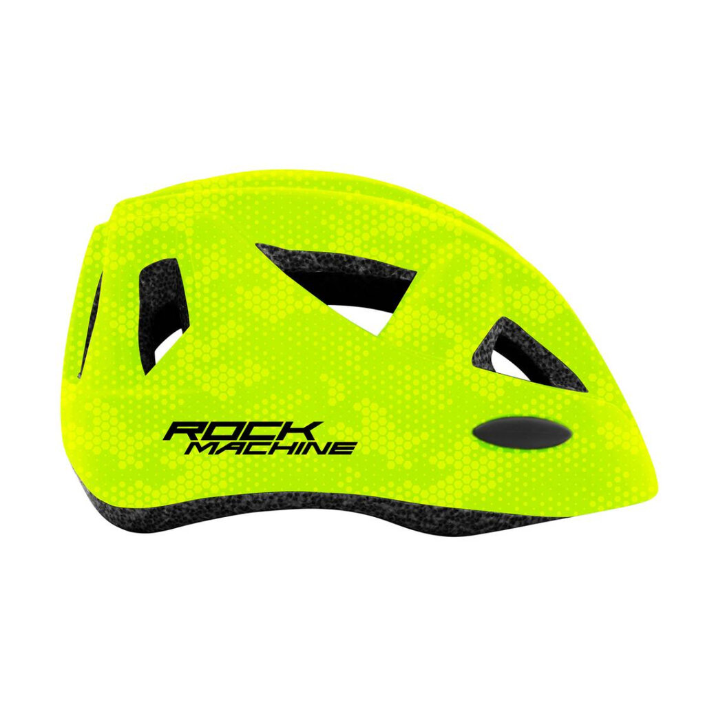 Apsauginis šalmas Rock Machine Racer Green XS/S (48-52 cm) цена и информация | Šalmai | pigu.lt