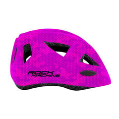 Apsauginis šalmas Rock Machine Racer Pink XS/S (48-52 cm) kaina ir informacija | Šalmai | pigu.lt