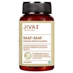 Maisto papildas Saaf-Saaf, Jiva Ayurveda, 120 tablečių цена и информация | Витамины, пищевые добавки, препараты для хорошего самочувствия | pigu.lt