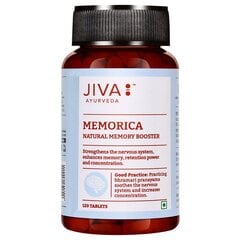 Maisto papildas Memorica, Jiva Ayurveda, 120 tablečių kaina ir informacija | Vitaminai, maisto papildai, preparatai gerai savijautai | pigu.lt