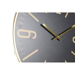 DKD Home Decor sieninis laikrodis juodas 40 x 4 x 40 cm kaina ir informacija | Laikrodžiai | pigu.lt