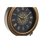 DKD Home Decor sieninis laikrodis juodas auksinis 27 x 7,5 x 57,5 cm kaina ir informacija | Laikrodžiai | pigu.lt
