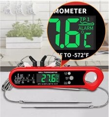 Цифровой пищевой термометр с двойным зондом OW-162 цена и информация | Аксессуары для гриля и барбекю | pigu.lt