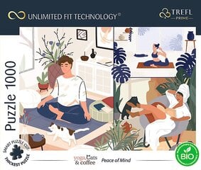 Пазл Trefl Prime Yoga, 1000 д. цена и информация | Пазлы | pigu.lt