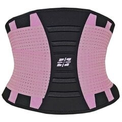 Juosmens formavimo diržas Power System Waist Shaper L/XL, juodas/rožinis цена и информация | Другие товары для фитнеса | pigu.lt