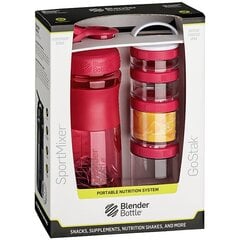 Gertuvė-plaktuvė BlenderBottle Sport Mixer, 820 ml, rožinė цена и информация | Фляги для воды | pigu.lt