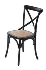 Kėdė L6, juoda kaina ir informacija | Virtuvės ir valgomojo kėdės | pigu.lt
