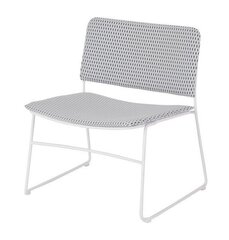 Lauko kėdė Miloo Home XL, balta kaina ir informacija | Lauko kėdės, foteliai, pufai | pigu.lt