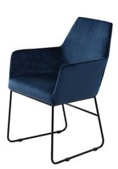 Kėdė L6, mėlyna kaina ir informacija | Virtuvės ir valgomojo kėdės | pigu.lt