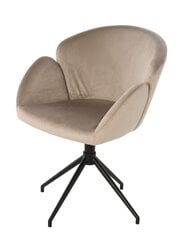 Kėdė L6, smėlio/juoda kaina ir informacija | Virtuvės ir valgomojo kėdės | pigu.lt