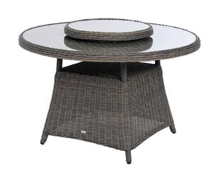 Lauko stalas, rudas kaina ir informacija | Lauko stalai, staliukai | pigu.lt