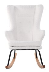 Supamas fotelis L6, baltas kaina ir informacija | Svetainės foteliai | pigu.lt