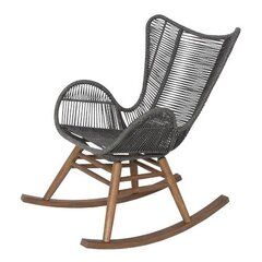 Fotelis, 73x95x104 cm, pilkas kaina ir informacija | Lauko kėdės, foteliai, pufai | pigu.lt