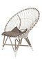 Fotelis, 101x78x103 cm, rudas kaina ir informacija | Lauko kėdės, foteliai, pufai | pigu.lt