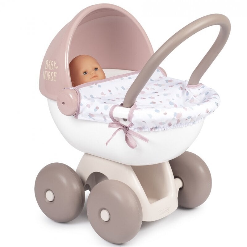Lėlių vežimėlis Smoby Baby Nurse kaina ir informacija | Žaislai mergaitėms | pigu.lt